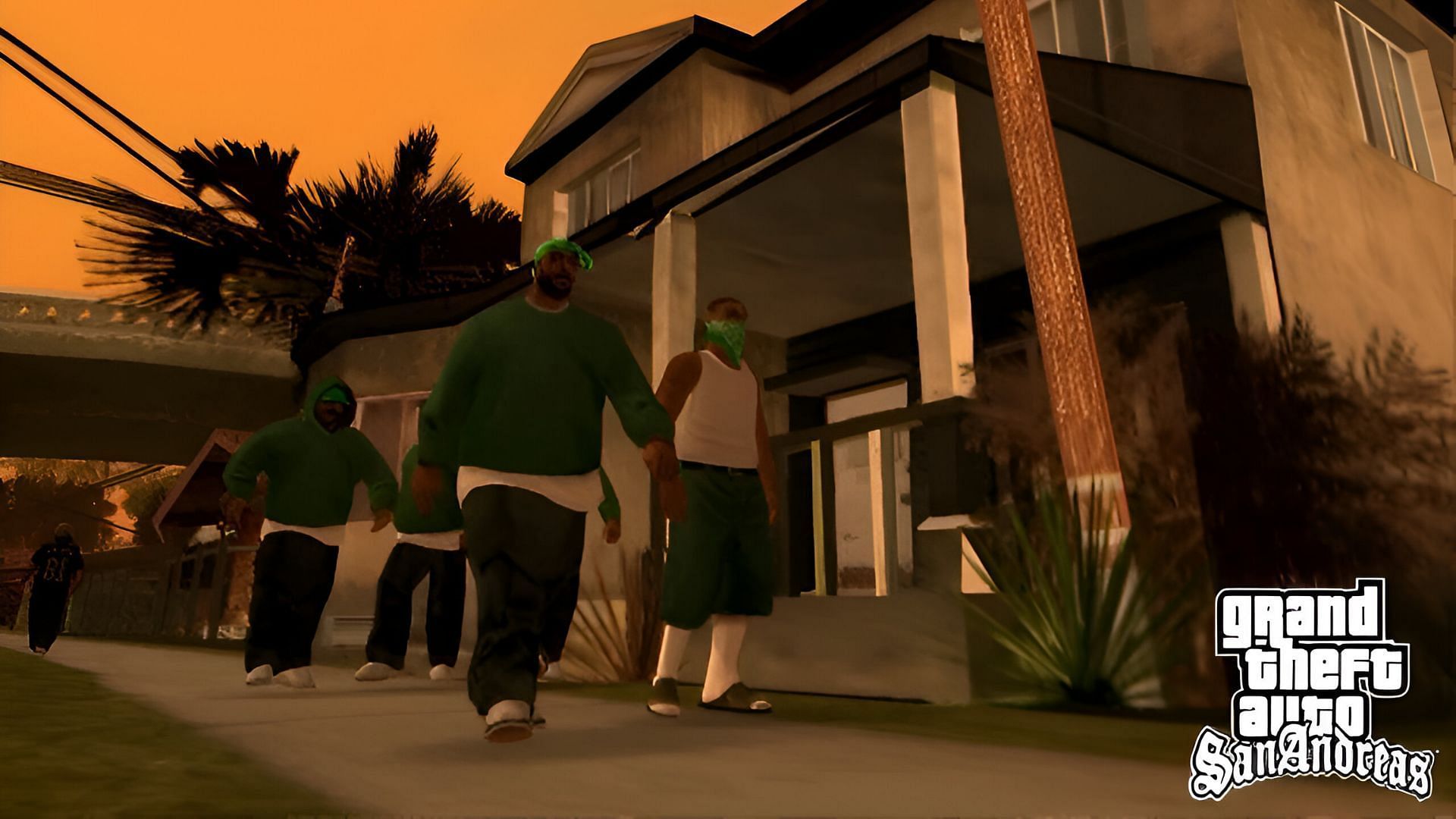 CJ shows his ruthless side in this mission (Image via Rockstar Games)